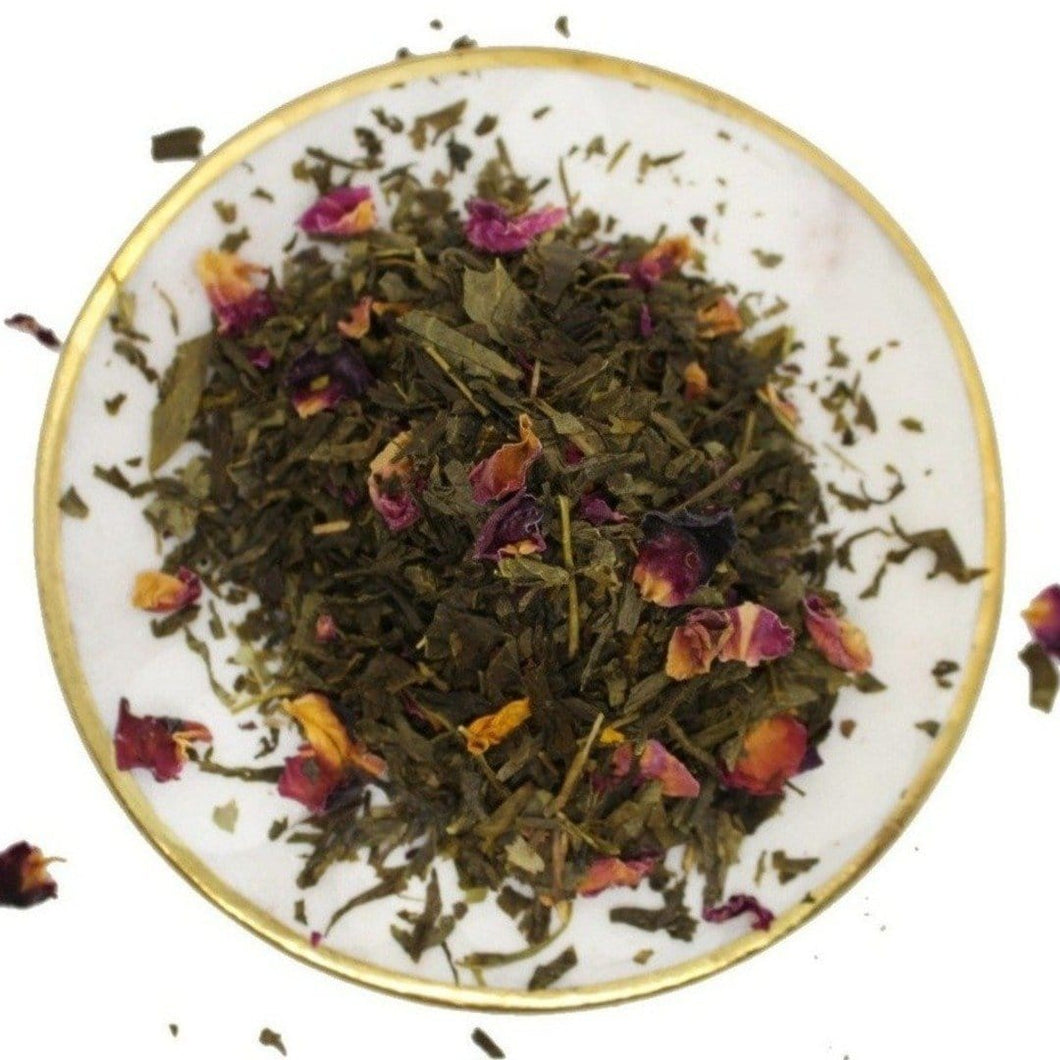 Bloom with Grace (GREEN TEA & ROSE PETALS)